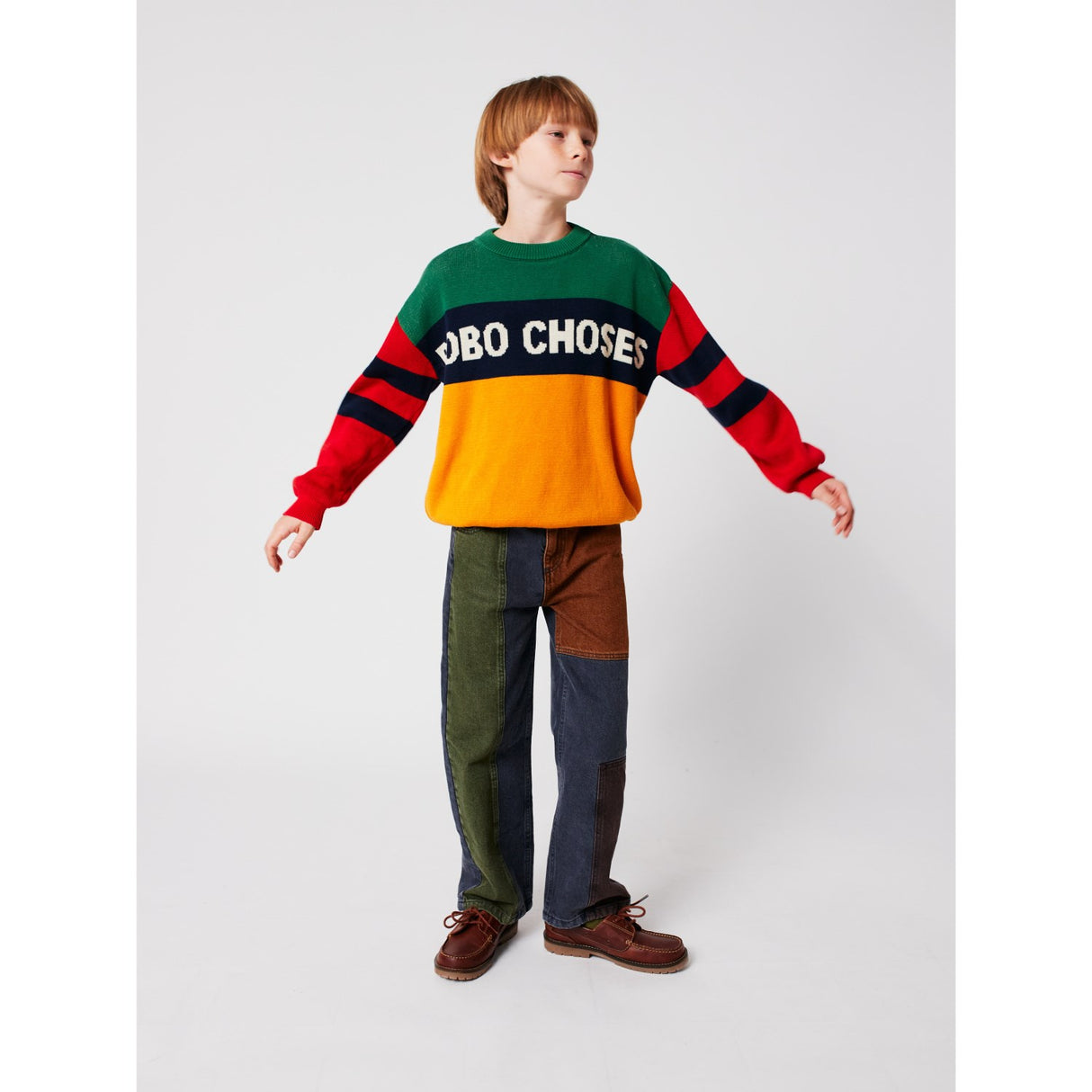 Bobo Choses Multicolor Farve Block Jumper
