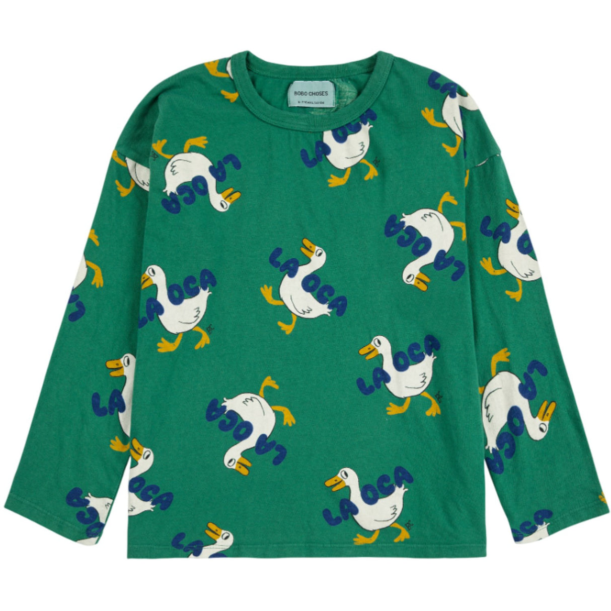 Bobo Choses Green La Oca All Over T-Shirt