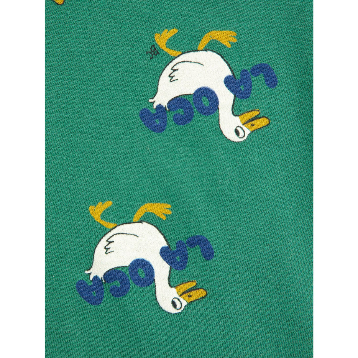 Bobo Choses Green La Oca All Over LS T-Shirt