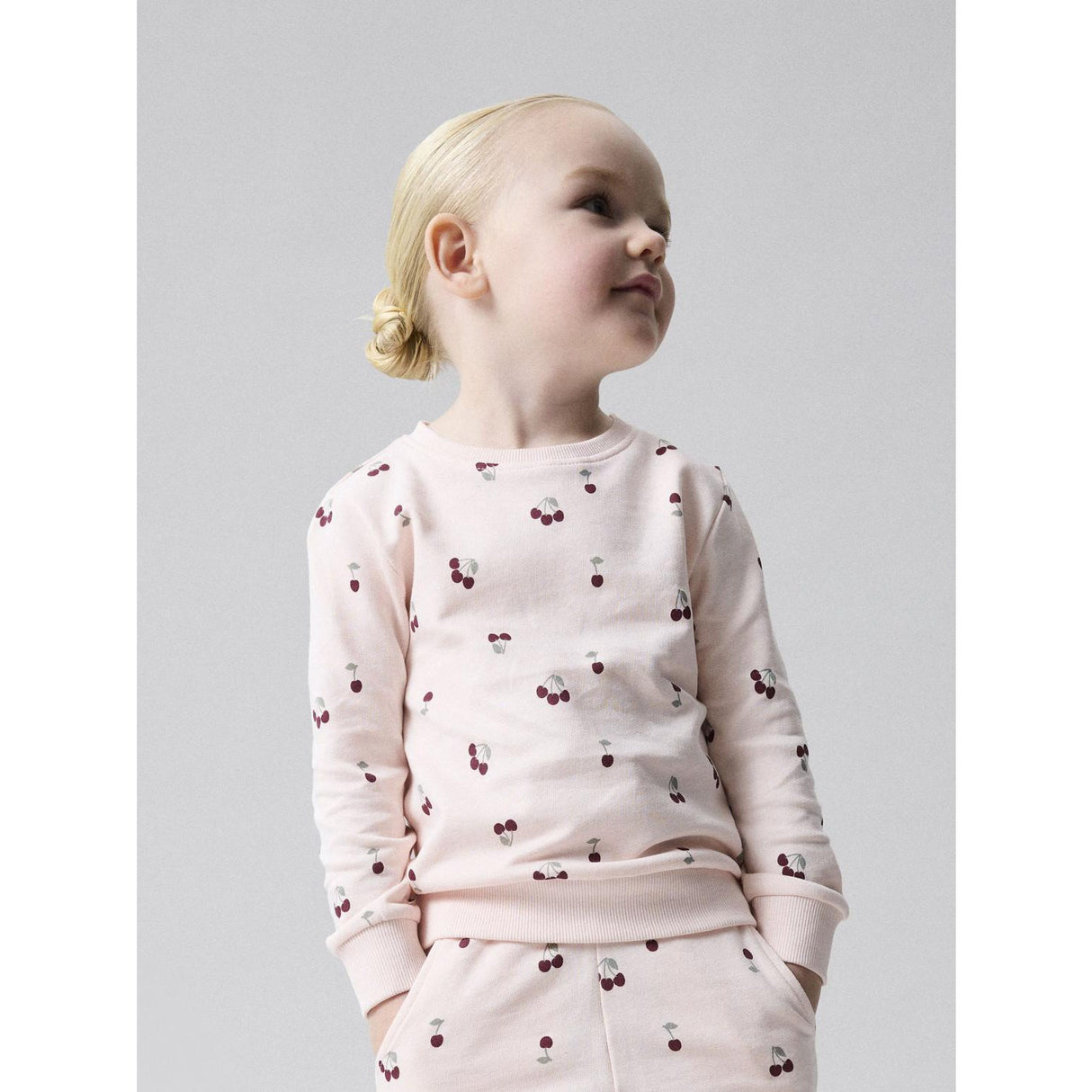 Name It Crystal Pink Nmfvalba Ls Sweat Unb Noos