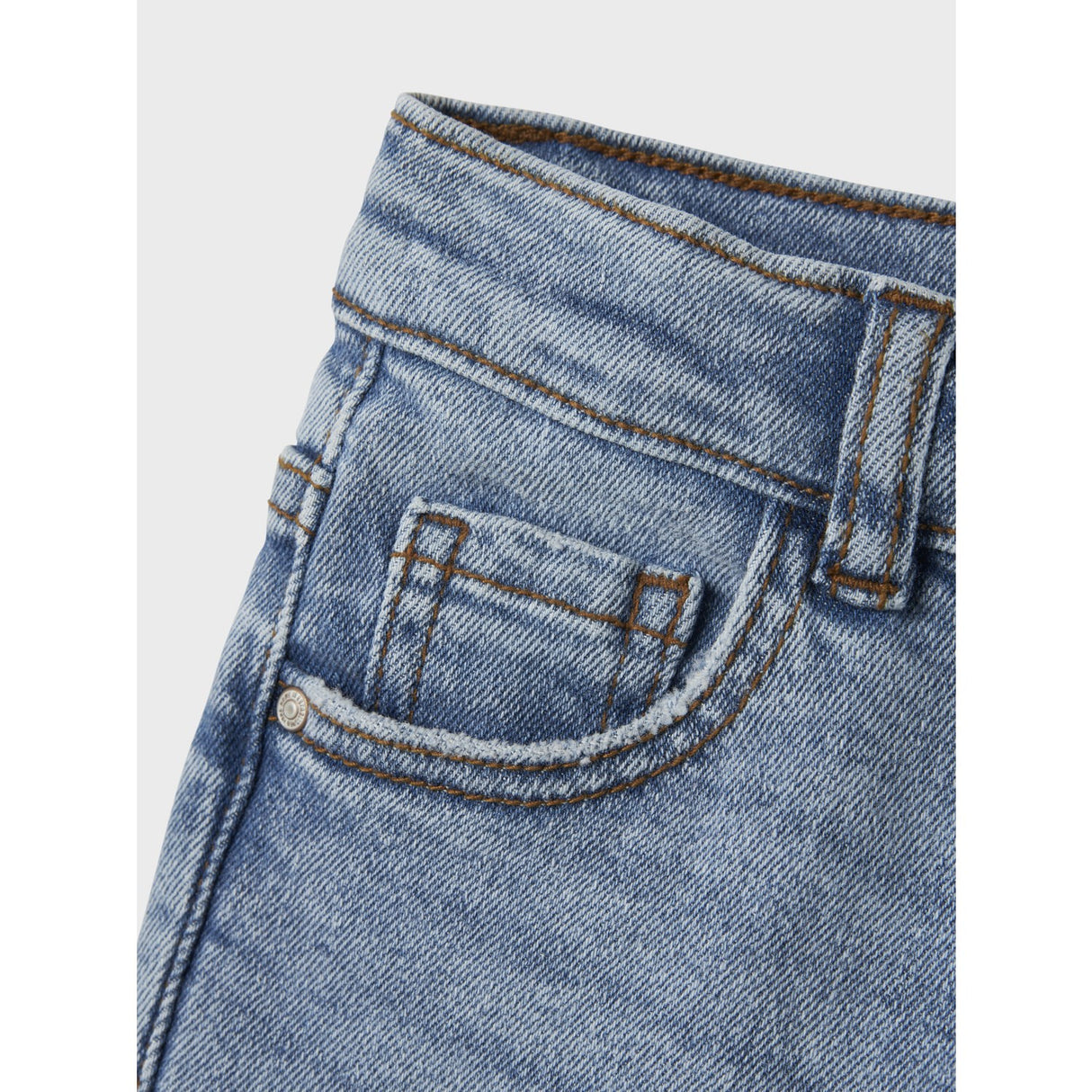 Name It Medium Blue Denim Nmfbella Balloon Jeans 2441-Sm Noos