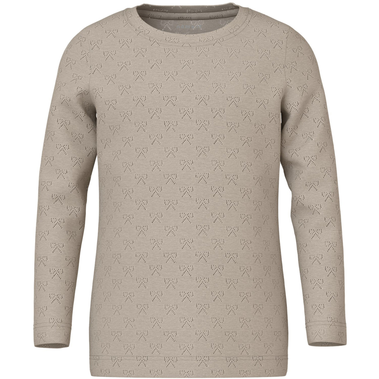 Name It Feather Gray Nmfsif Ls Slim Top