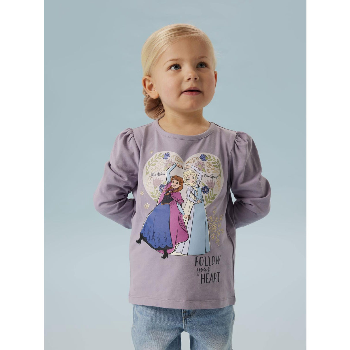 Name It Lavender Gray Nmfdora Frozen Ls Top Box Wdi