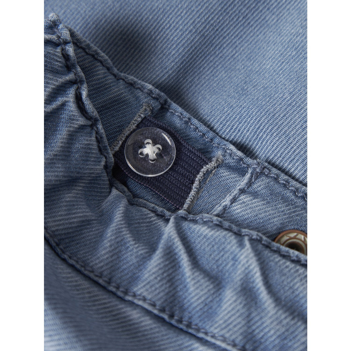 Name It Denim Blue Flower Emb Nbfrose Shaped R Emb Jeans 5321-Yb H