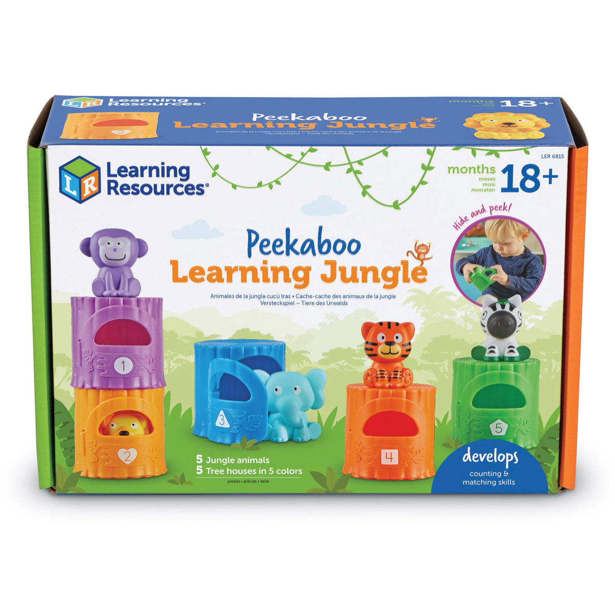 Learning Resources® Peekaboo Learning Jungle
