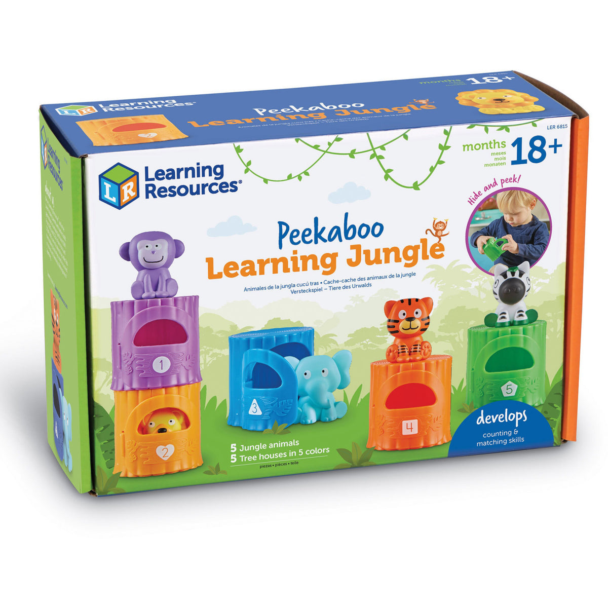 Learning Resources® Peekaboo Learning Jungle