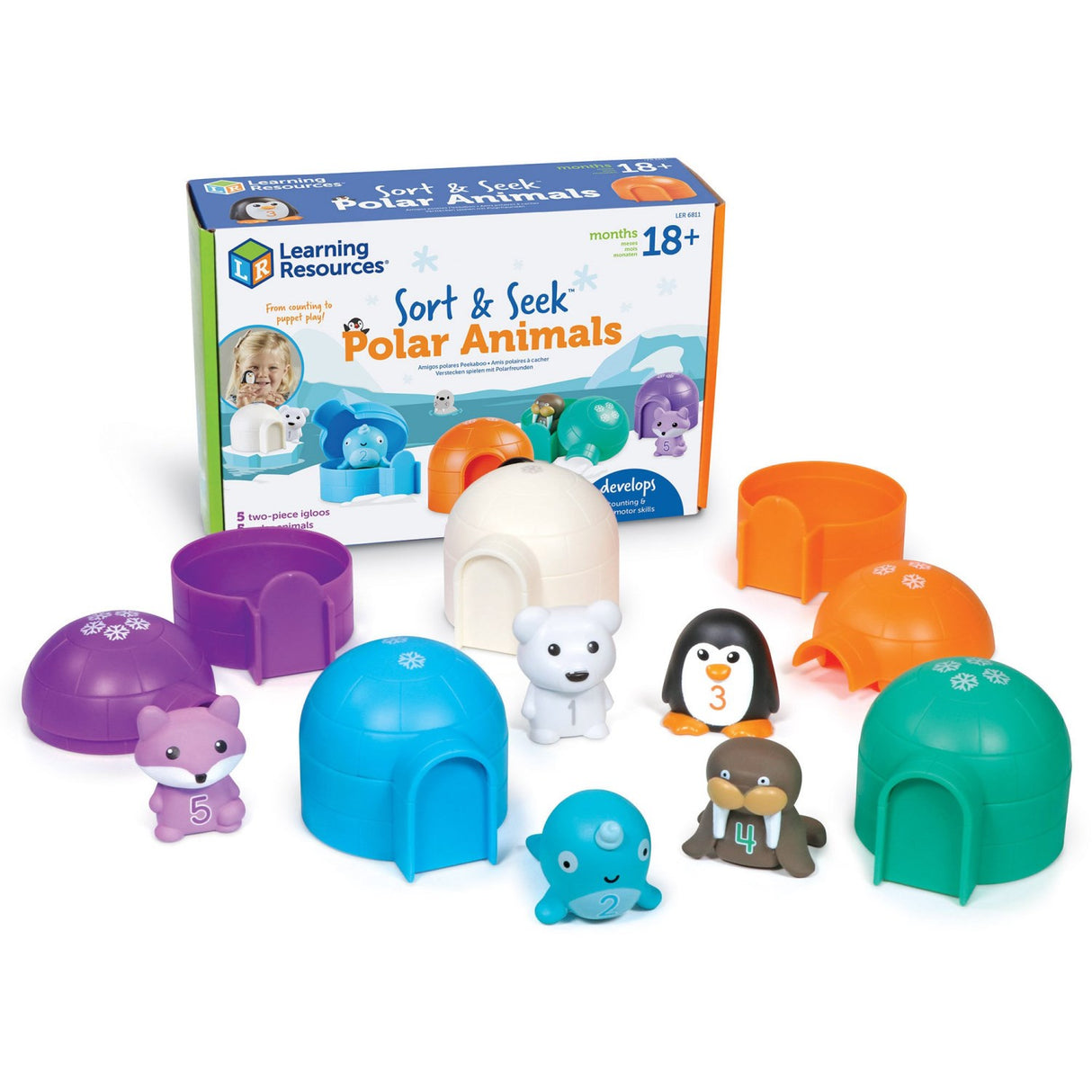 Learning Resources® Sort & Seek™ Polar Animals