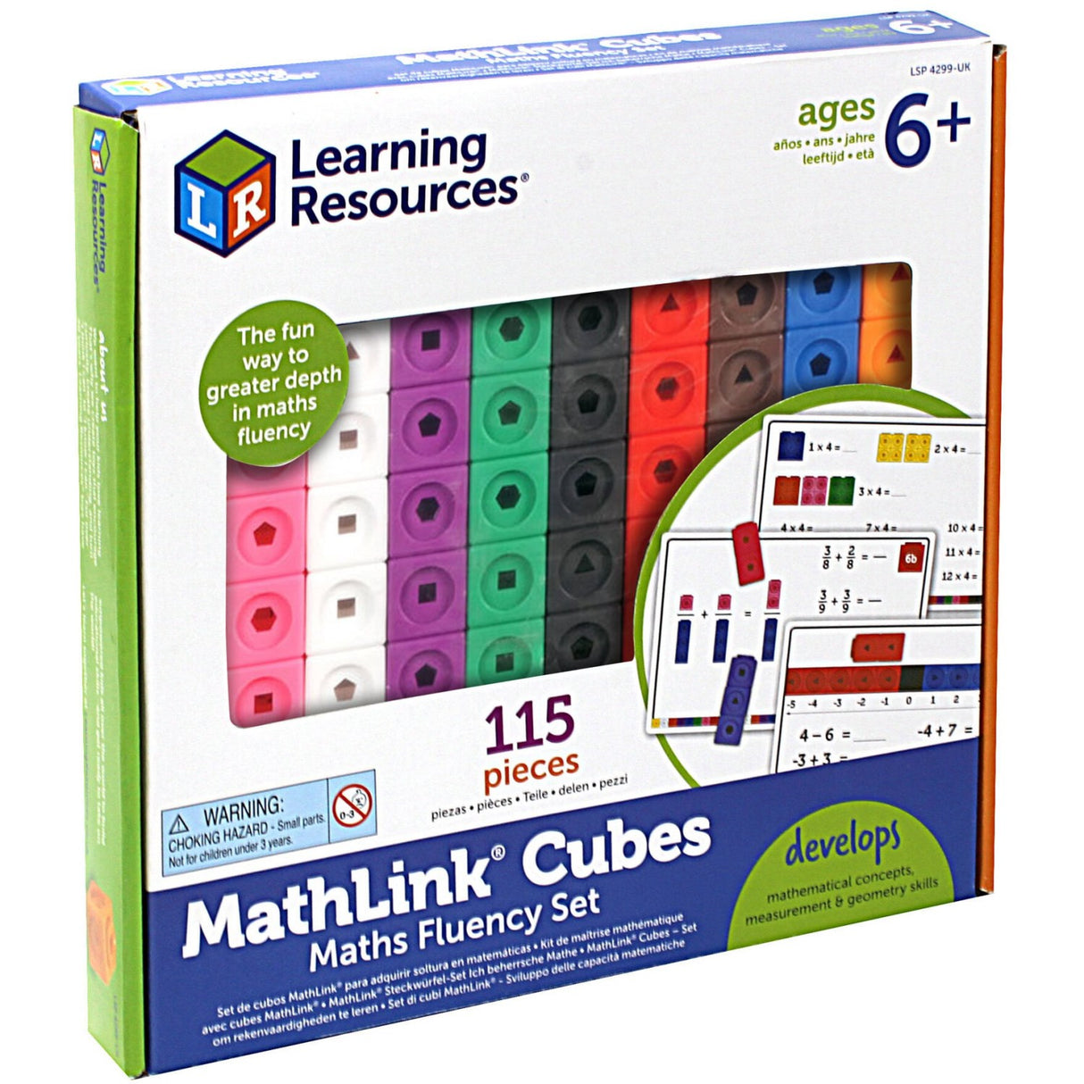 Learning Resources® MathLink® Cubes Maths Fluency Sæt