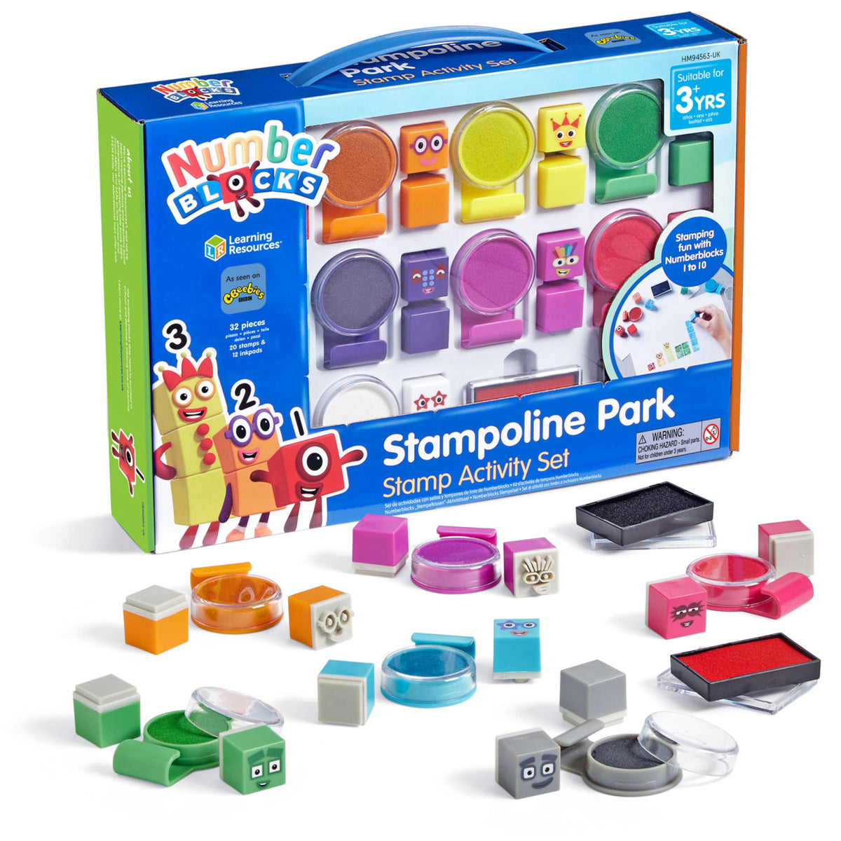 Learning Resources® Numberblocks® Stampoline Park Stamp Aktivitetssæt