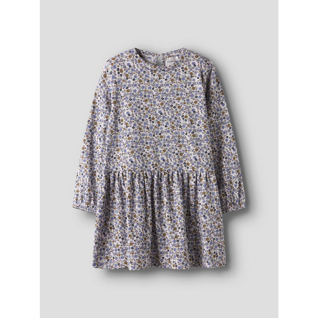 Name It Lilac Marble Nmftuline Ls Kjole