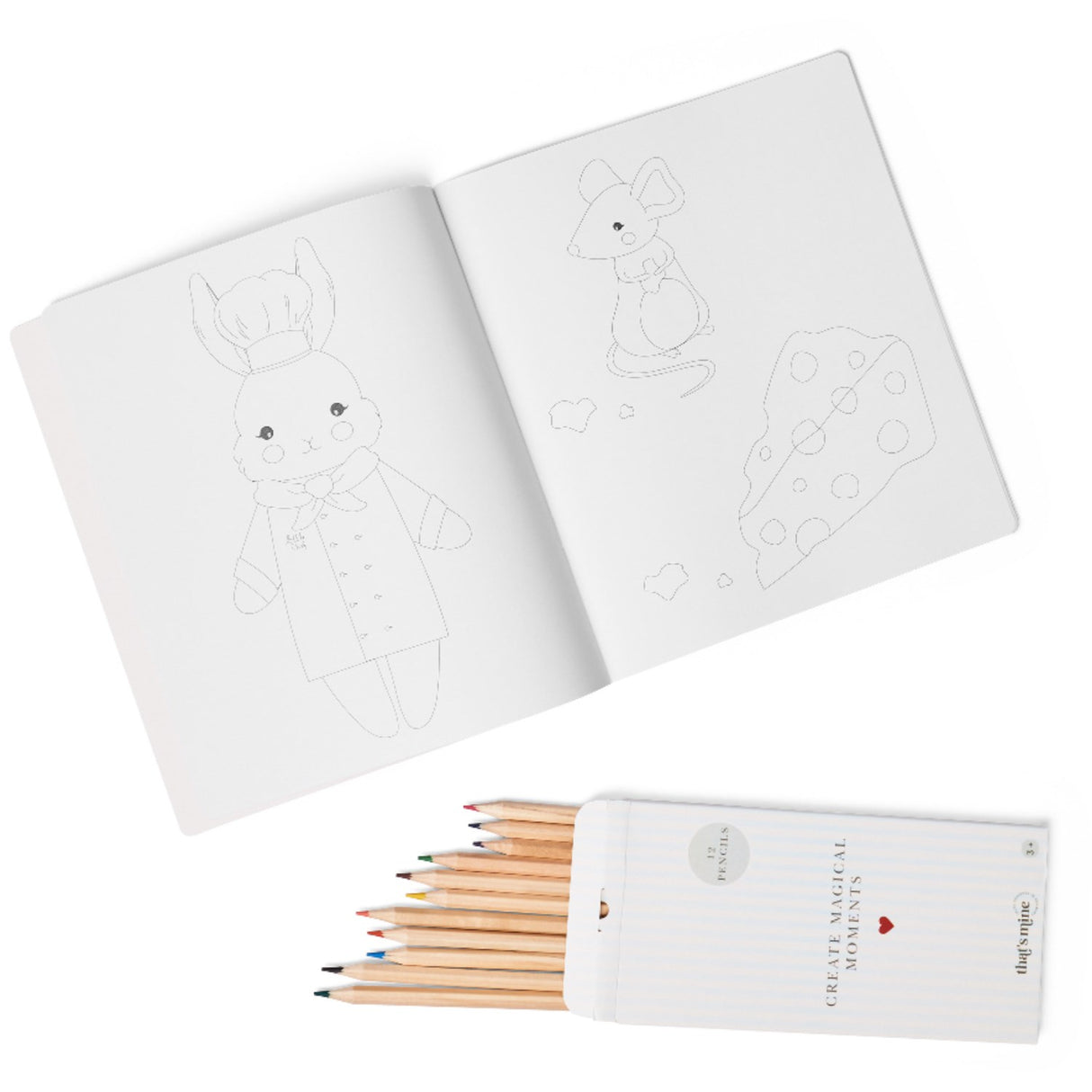 That's Mine Bunny Ben Coloring Bog