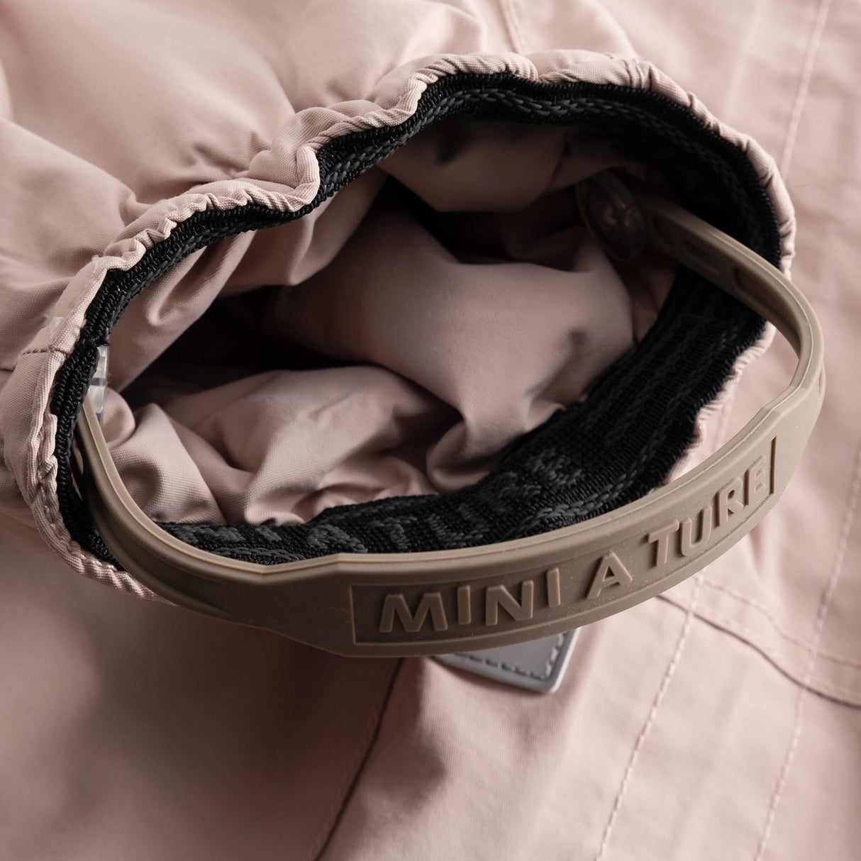 Mini A ture Cloudy Rose Matwisti Fleece Lined Snowsuit. GRS