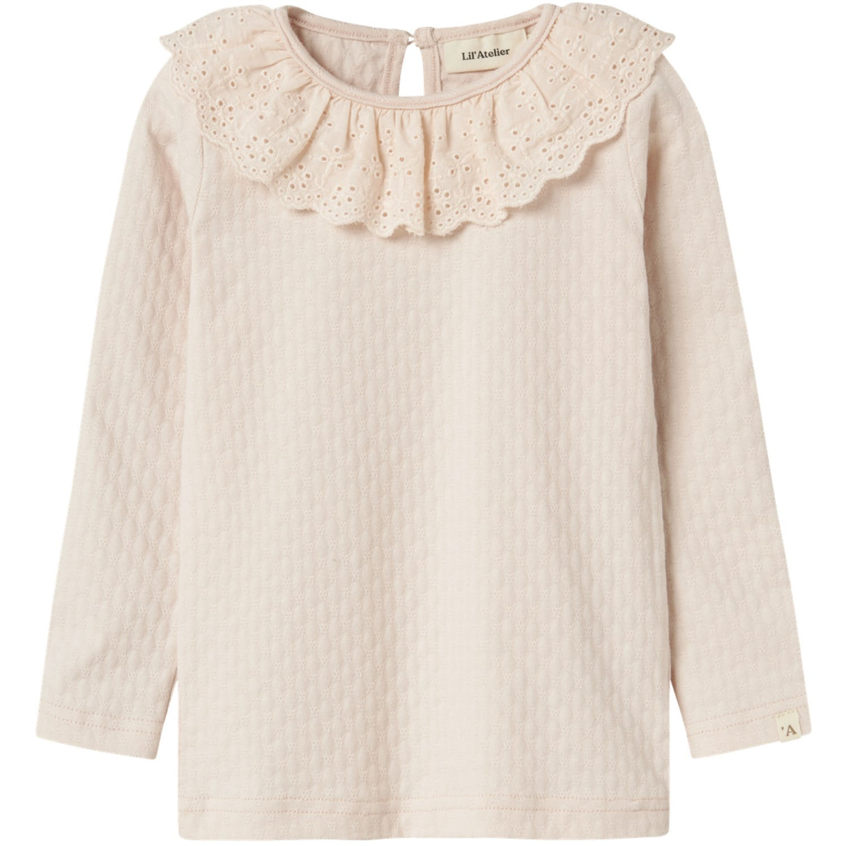Lil'Atelier Silver Peony Nmfkira Ls Slim Top Lil