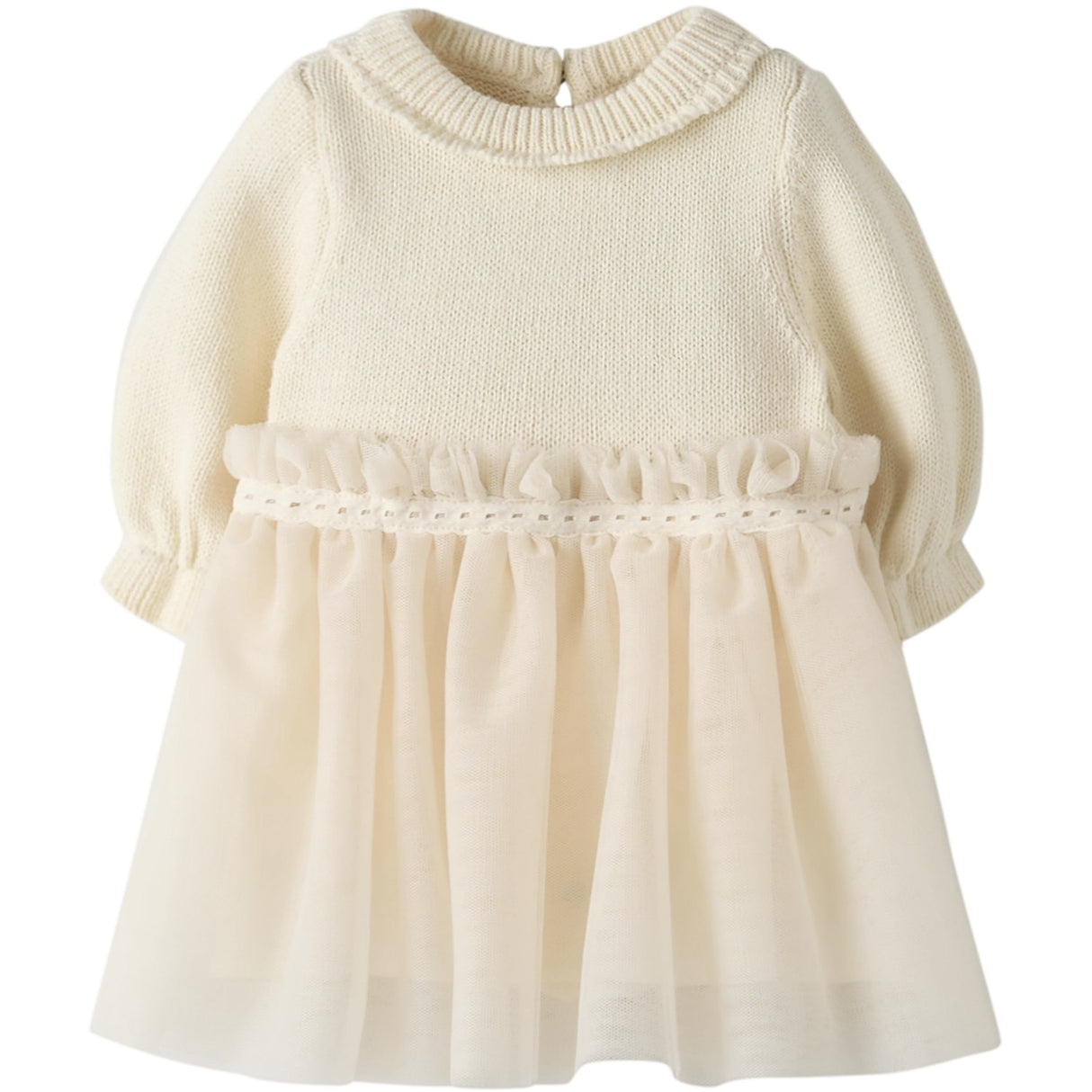 Lil'Atelier Pistachio Shell Nbfsarina Ls Strik Body Kjole Lil