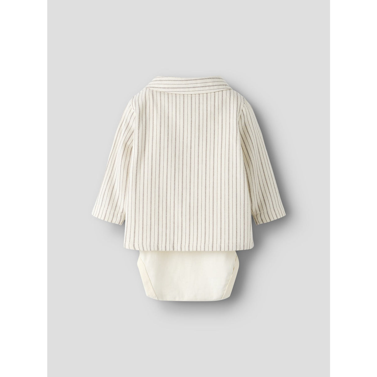 Lil'Atelier Turtledove Sepia Tint Nbmfelixo Ls Body Skjorte Lil