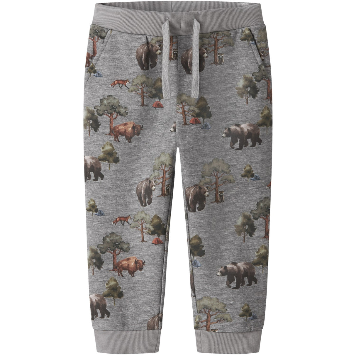 Name It Grey Melange Nmmolin Nreg Sweat Bukser Bru Box