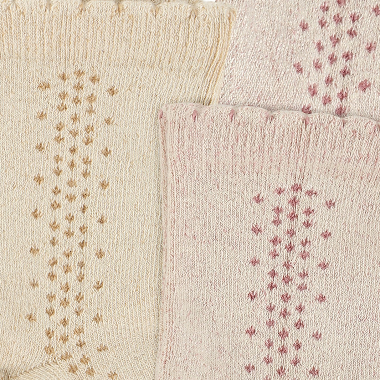 Minymo Burnished Lilac Ankle Strømpe Solid 2-Pak