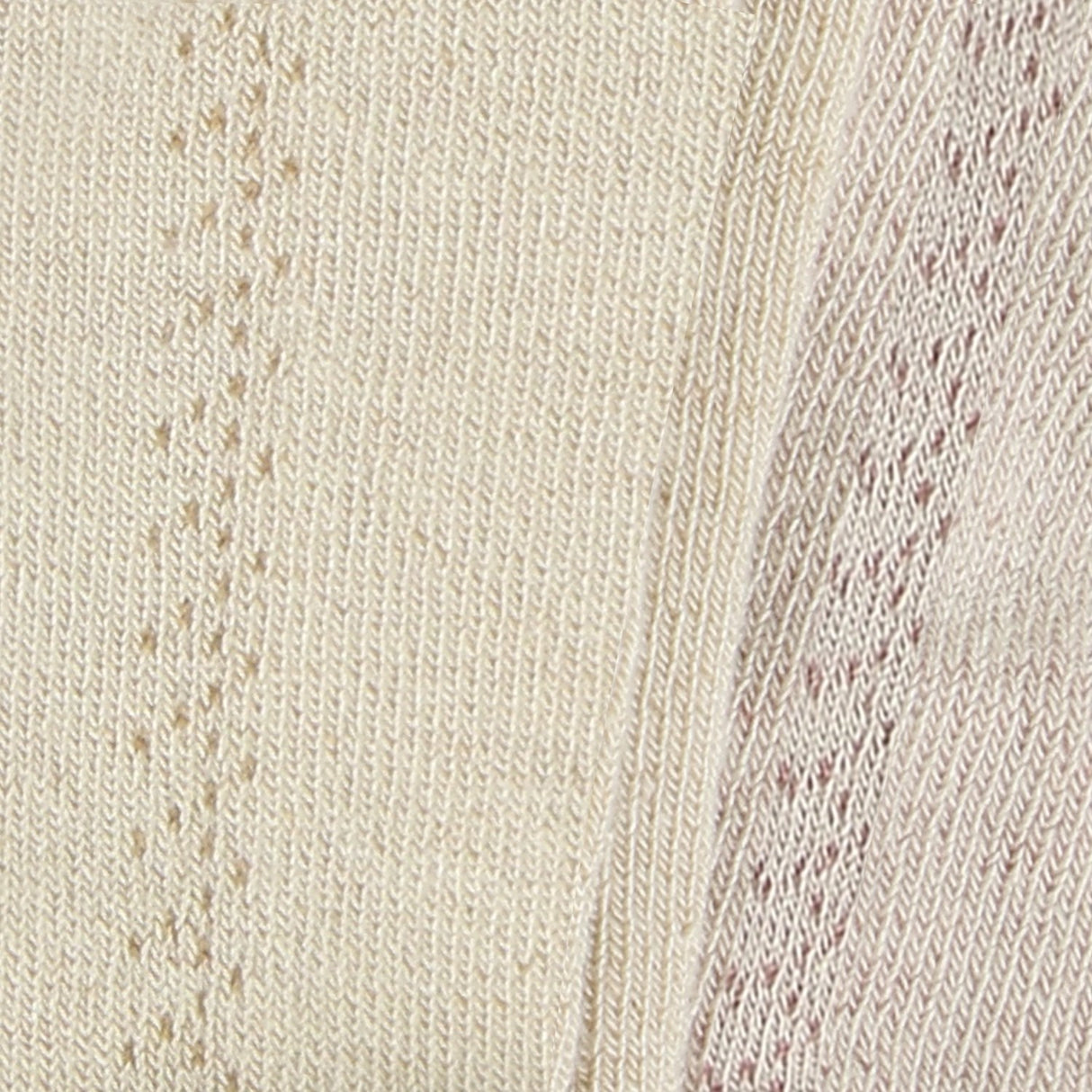 Minymo Burnished Lilac Strømpebukser W.Pointelle (2-Pack)