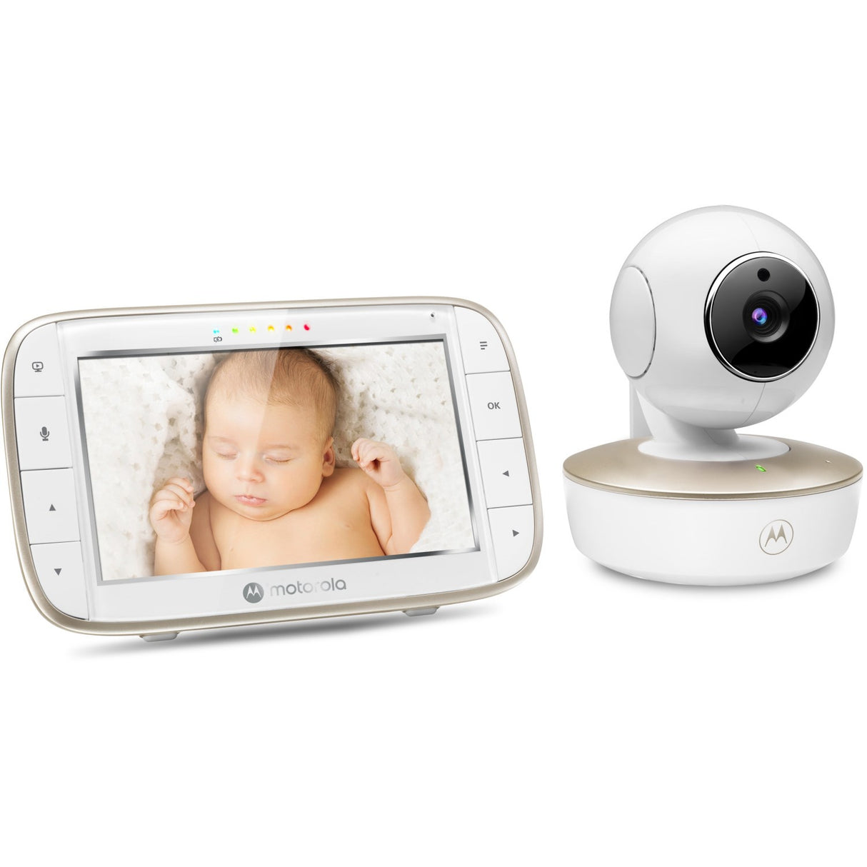 Motorola Babyalarm med Kamera - Hvid - VM855 Connect