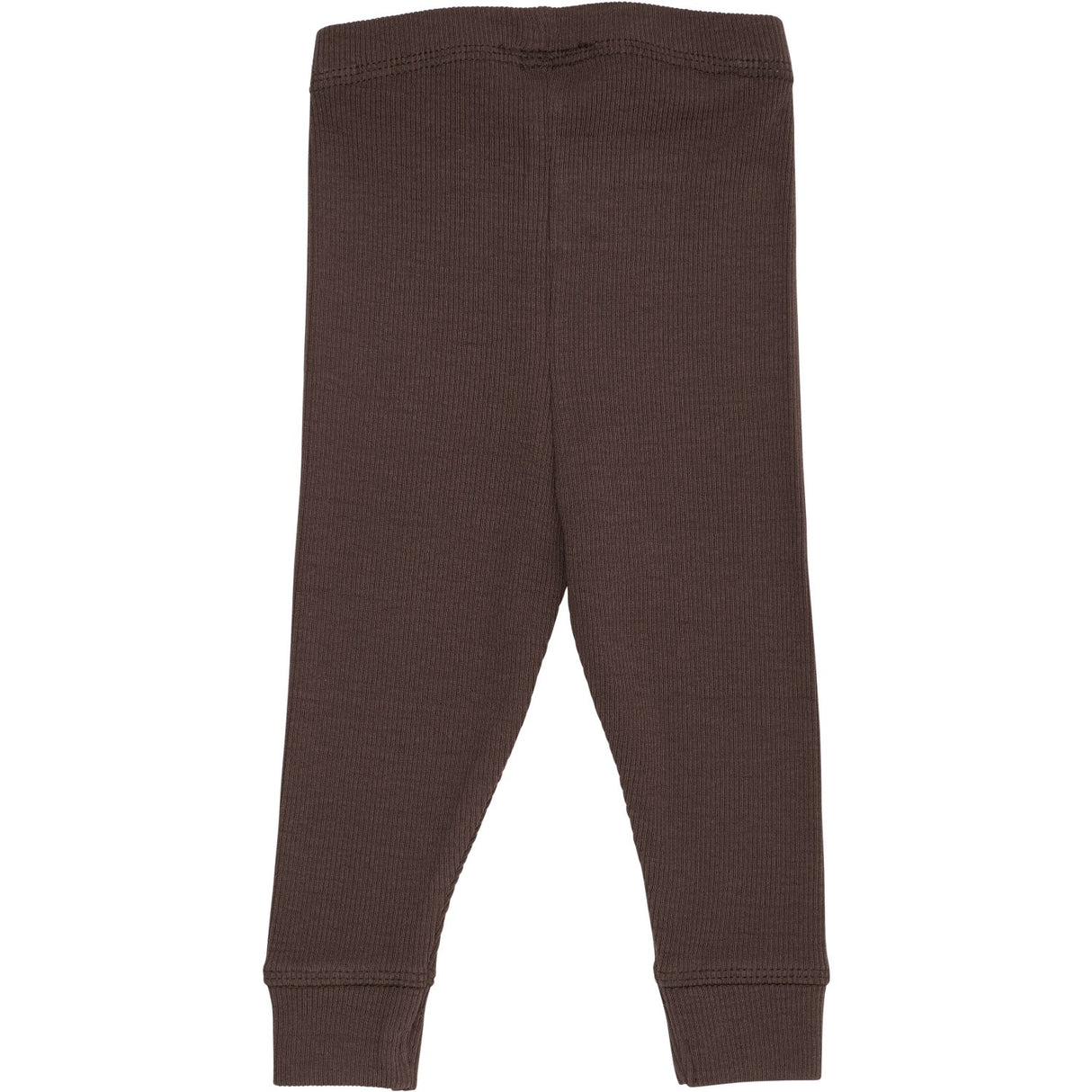 COPENHAGEN COLORS Dk Brown Modal Rib Leggings
