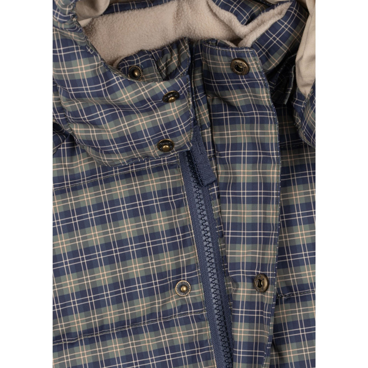 Konges Sløjd Laurel Blue Check Nuka Deux Jakke Grs