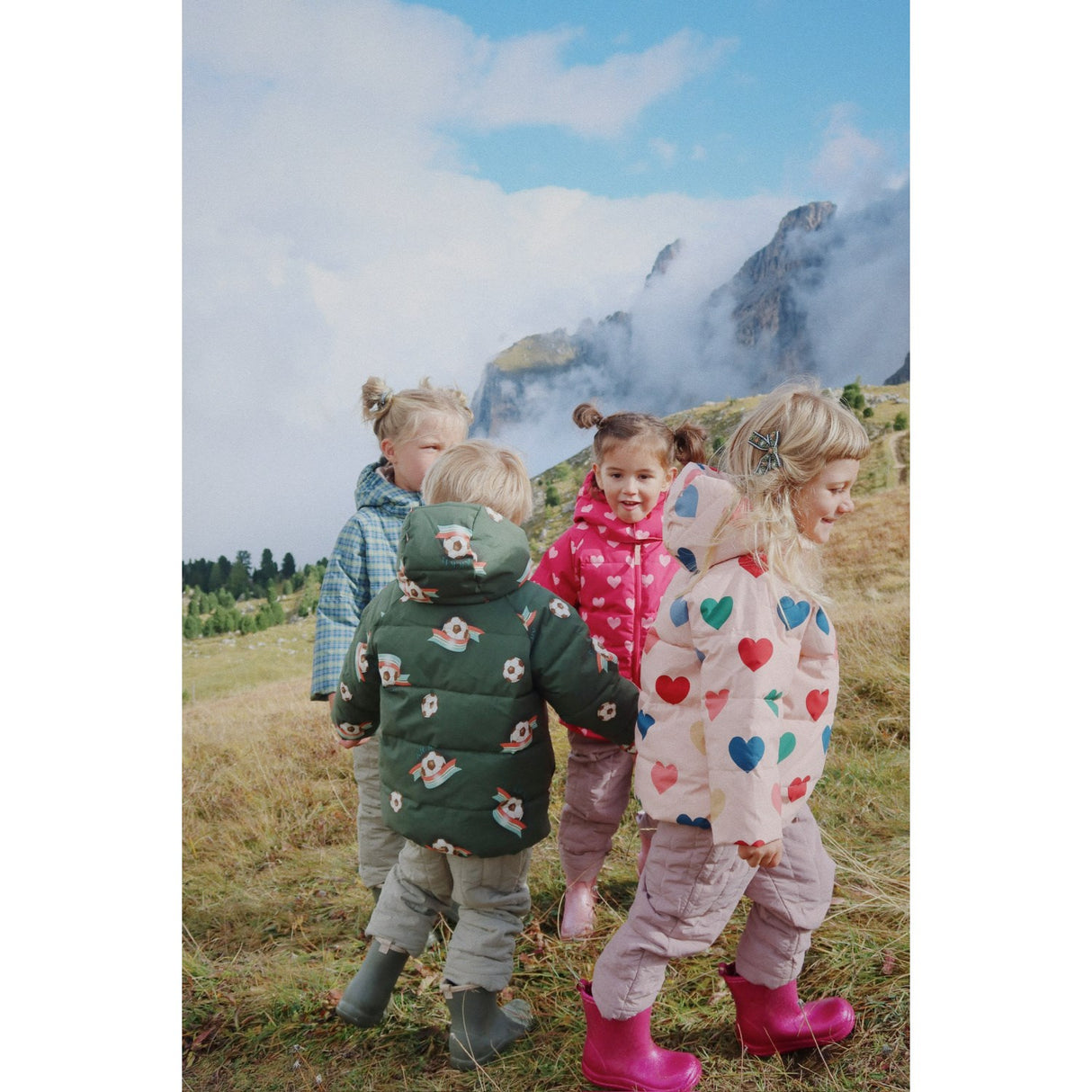 Konges Sløjd Coeur Rose Coloré Nuka Jakke Grs