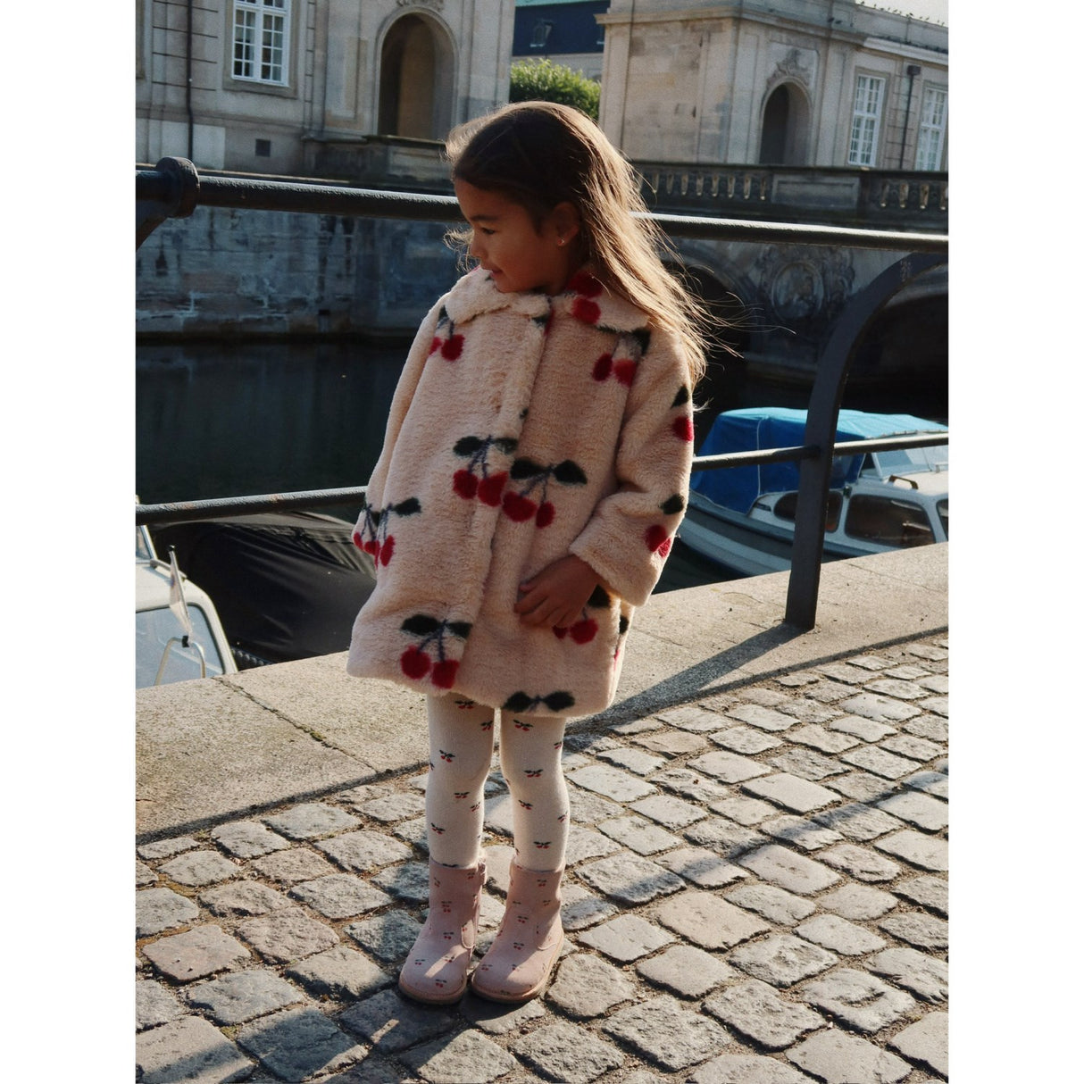 Konges Sløjd Ma Grande Cerise Fuzzie Frakke Grs