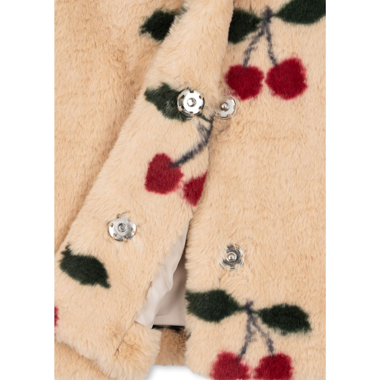 Konges Sløjd Ma Grande Cerise Fuzzie Frakke Grs