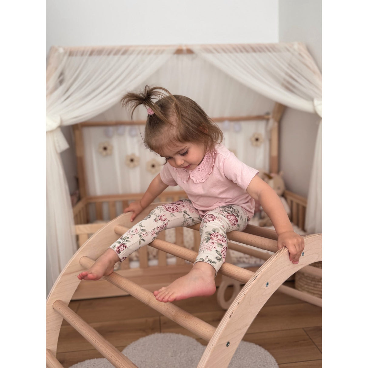 Woobiboo Natural Montessori Wooden Rocker L