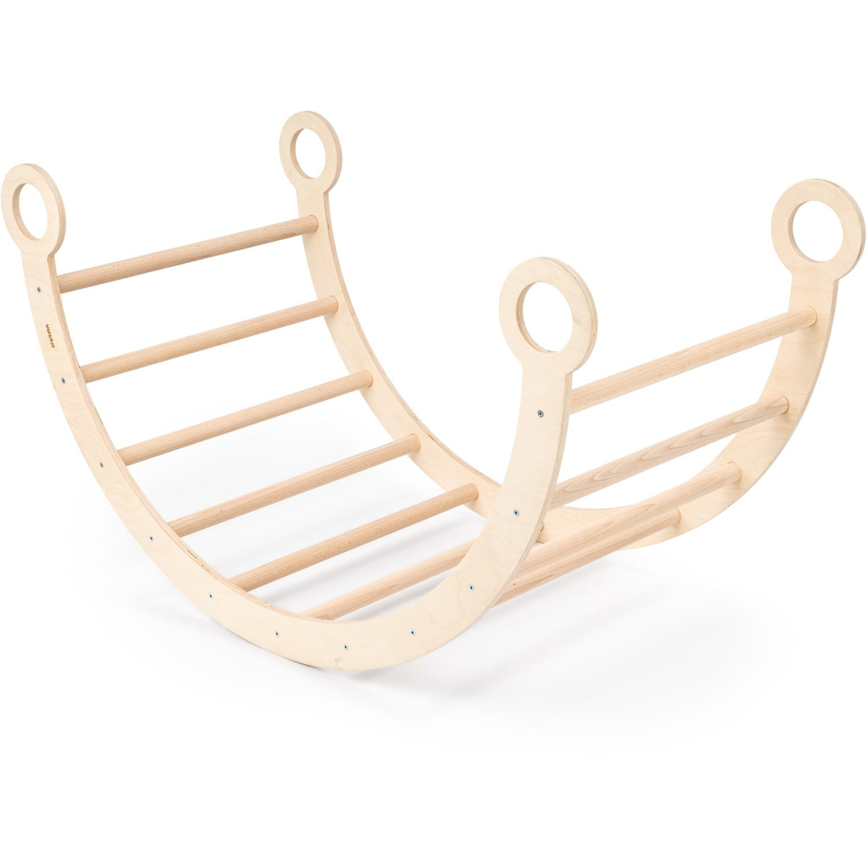 Woobiboo Natural Montessori Wooden Rocker XL