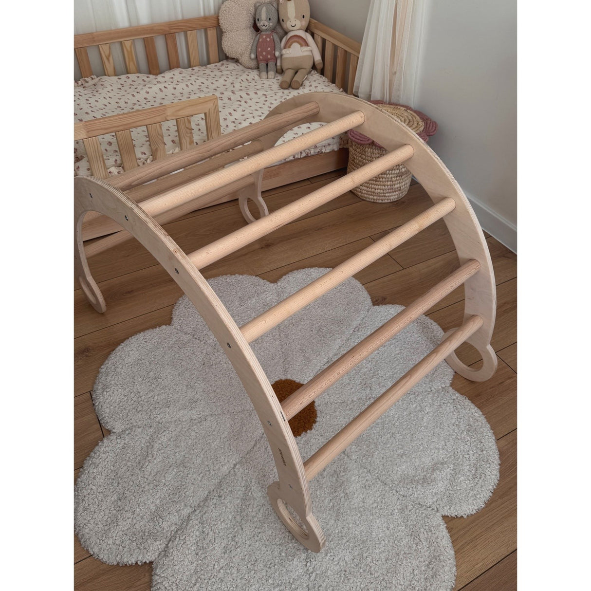 Woobiboo Natural Montessori Wooden Rocker L