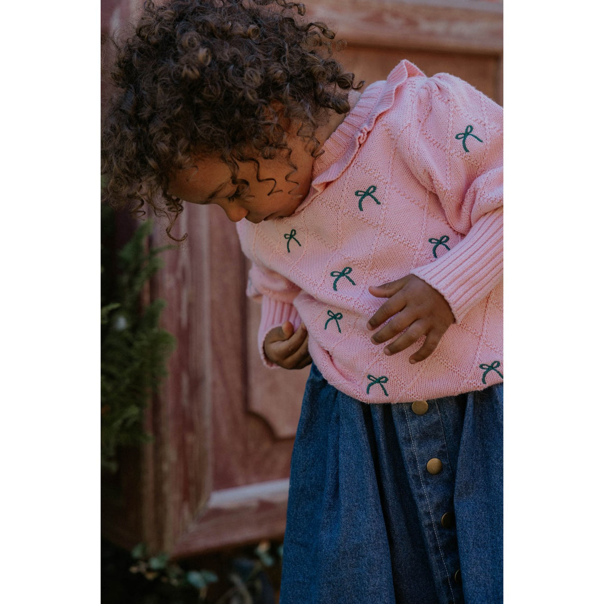 Fliink Candy Pink Lucie Sløjfe Pullover