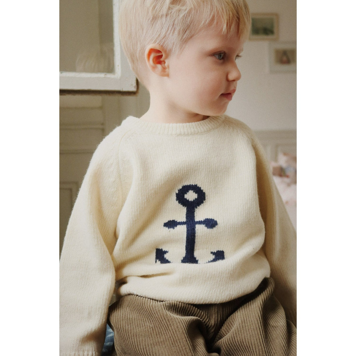 Konges Sløjd Sailor Anchor Strik Sweater