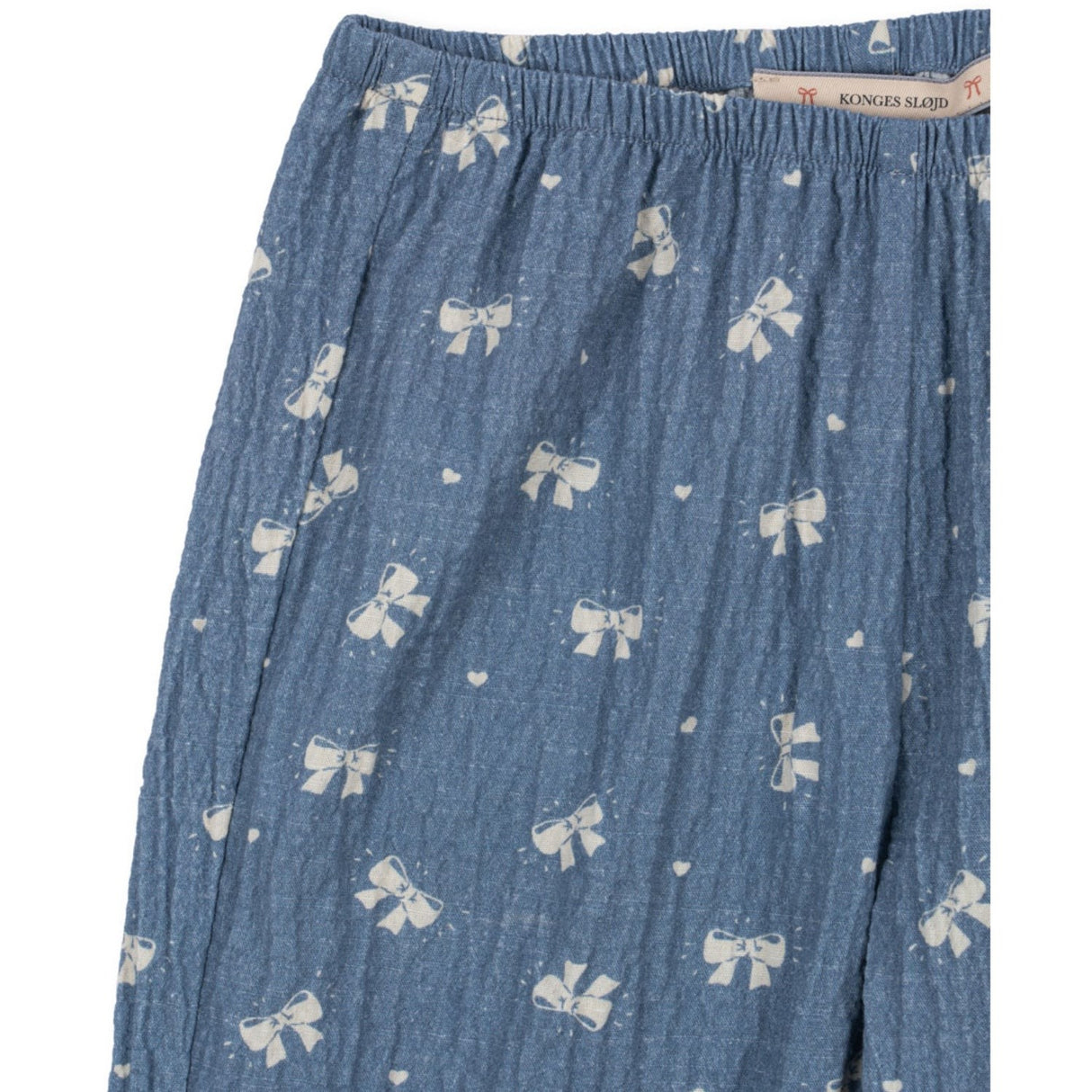 Konges Sløjd Boucle Blue Vida Bukser GOTS