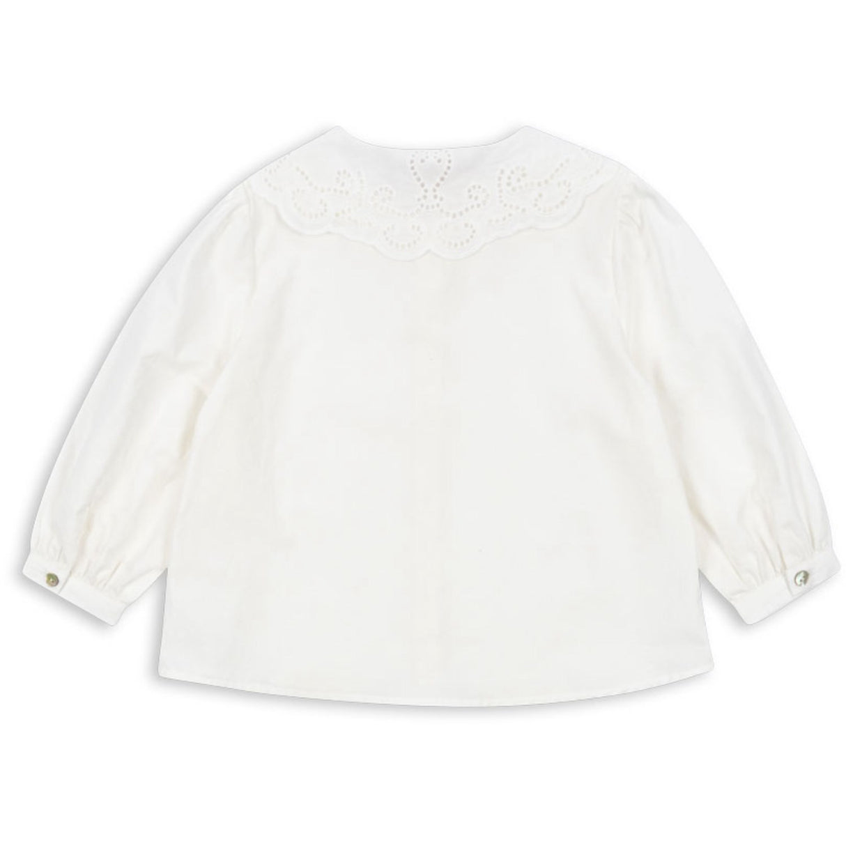 Konges Sløjd Optic White Rilo Krave Skjorte GOTS