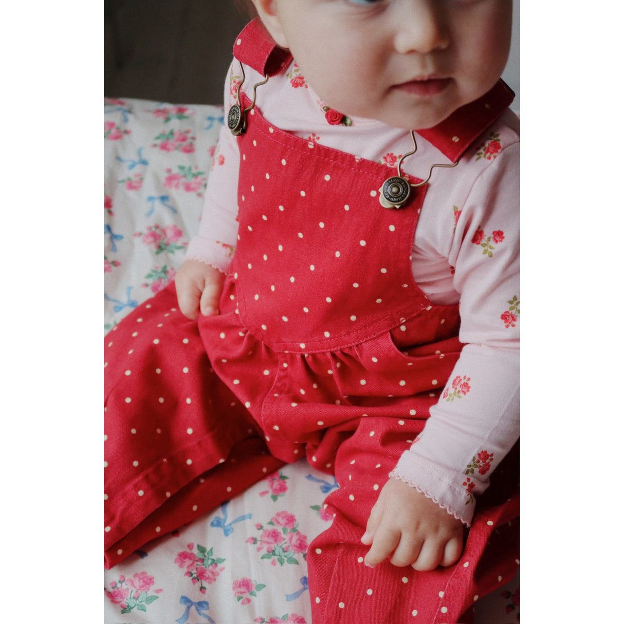 Konges Sløjd Strawberry Dot Nola Smækbukser GOTS