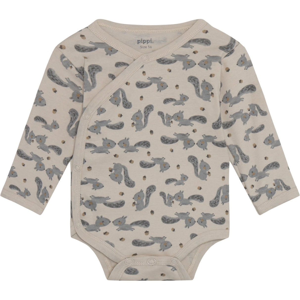 Pippi Rainy Day Body Slå-om Ao-Printed (4-Pack)