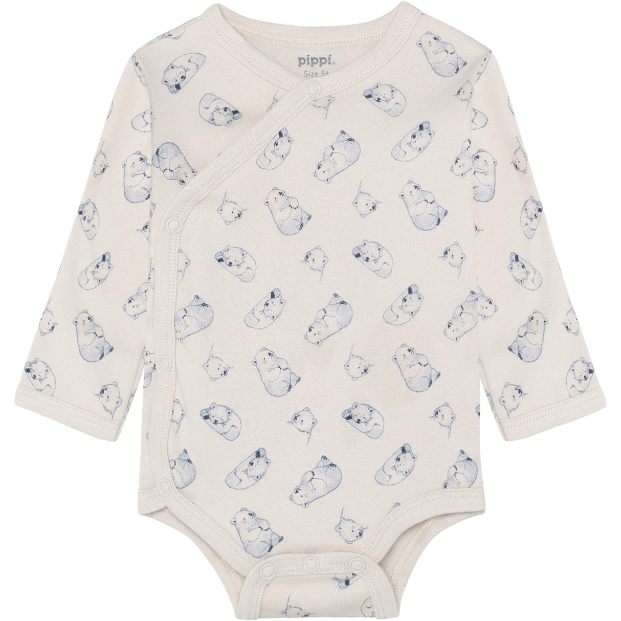 Pippi Flint Stone Body Slå-om Ao-Printed (4-Pack)