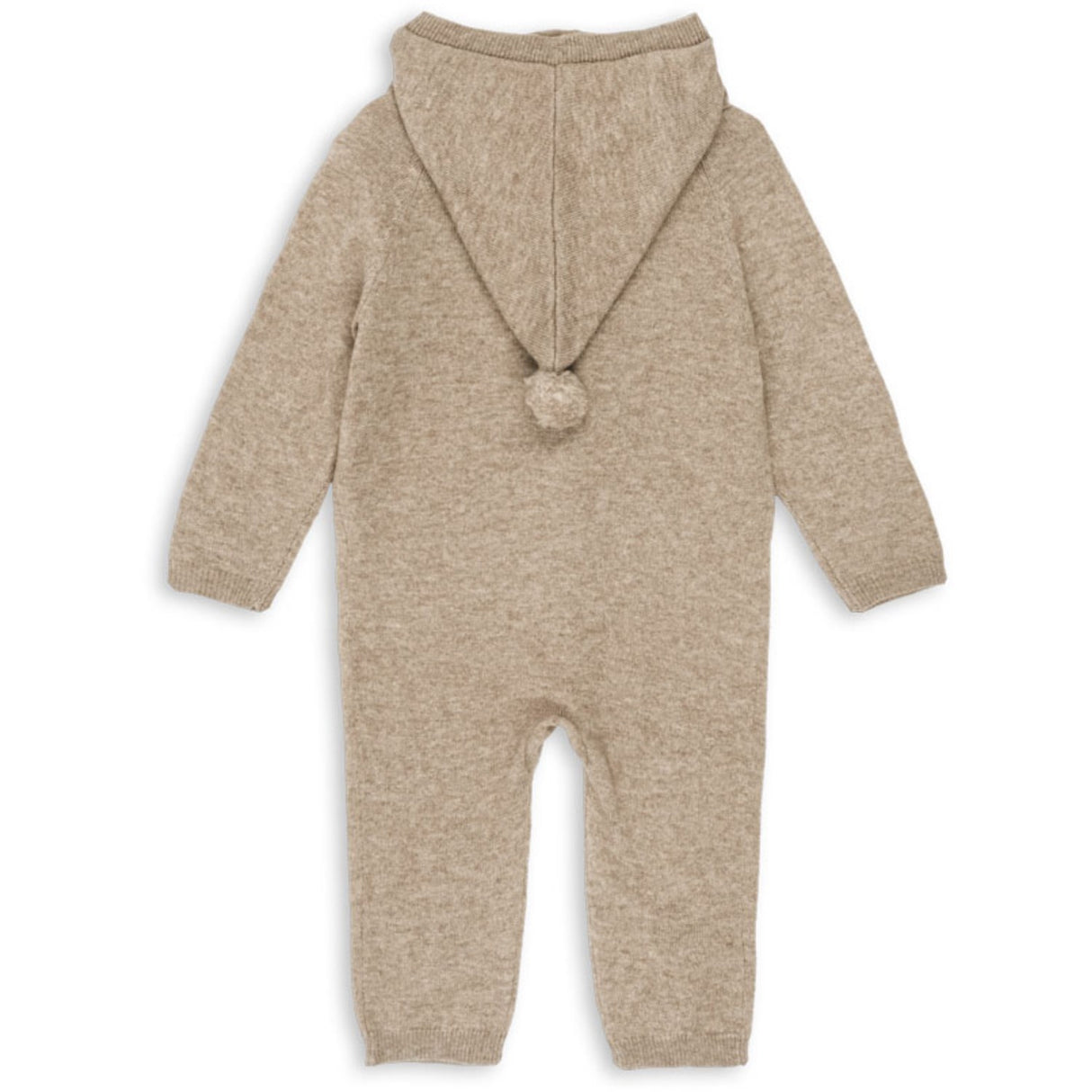 Konges Sløjd Light Brown Mattou Strik Onesie