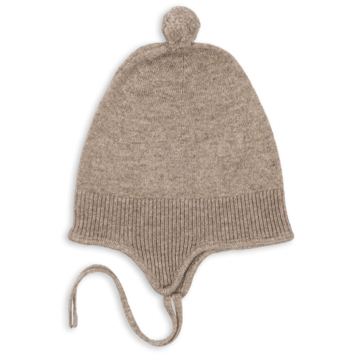 Konges Sløjd Light Brown Mattou Strik Hjelm