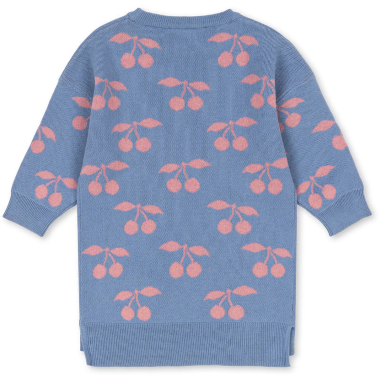 Konges Sløjd Purple Impression Lapis Strik Kjole GOTS