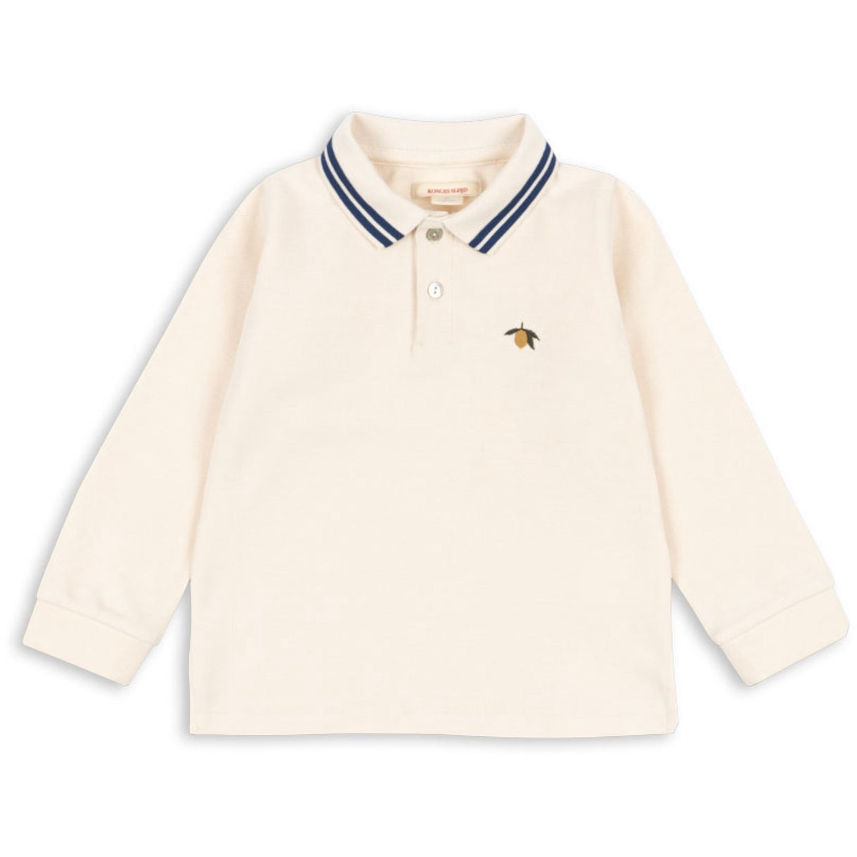 Konges Sløjd Antique White Florian Ls Polo GOTS