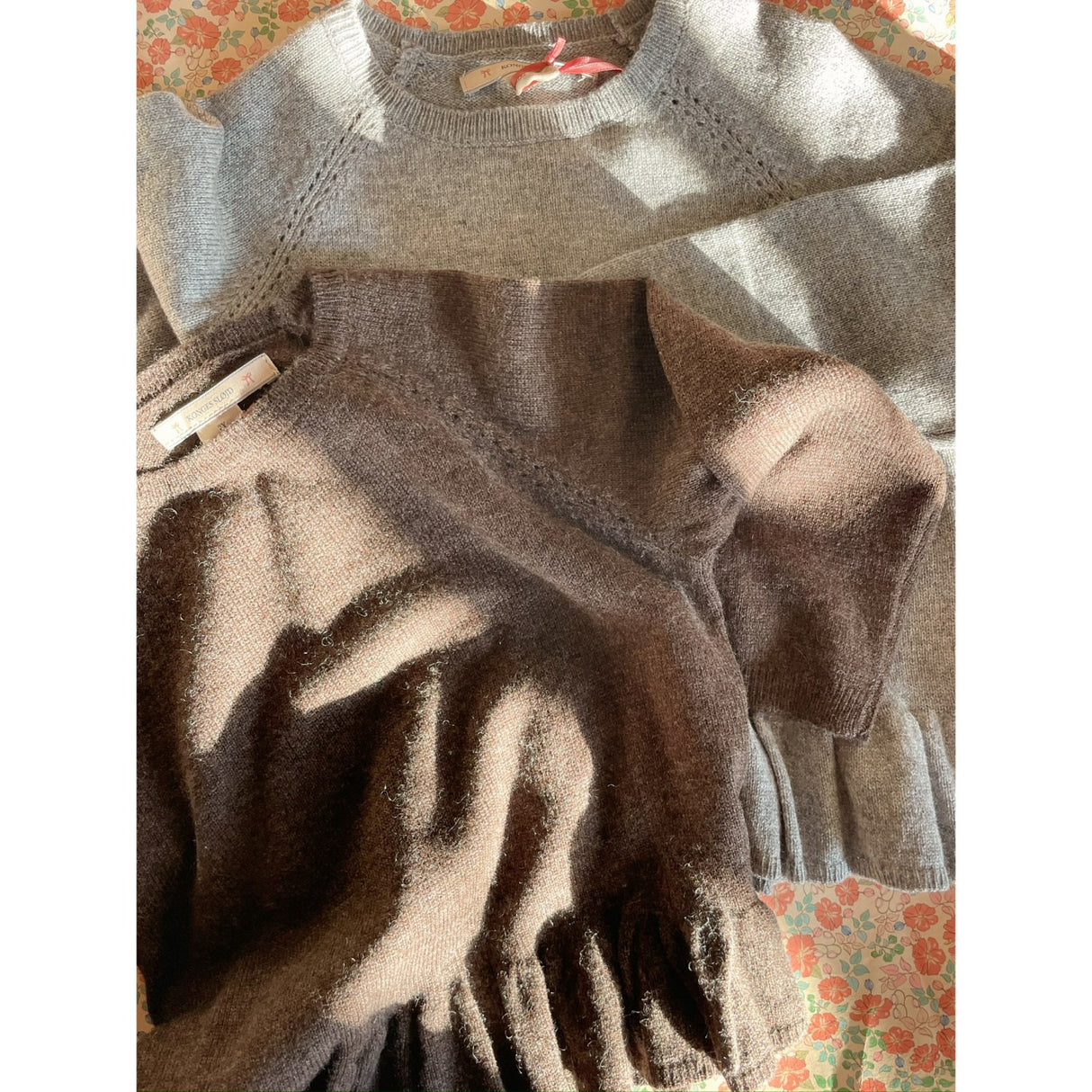 Konges Sløjd Brown Melange Cathy Strik Sweater