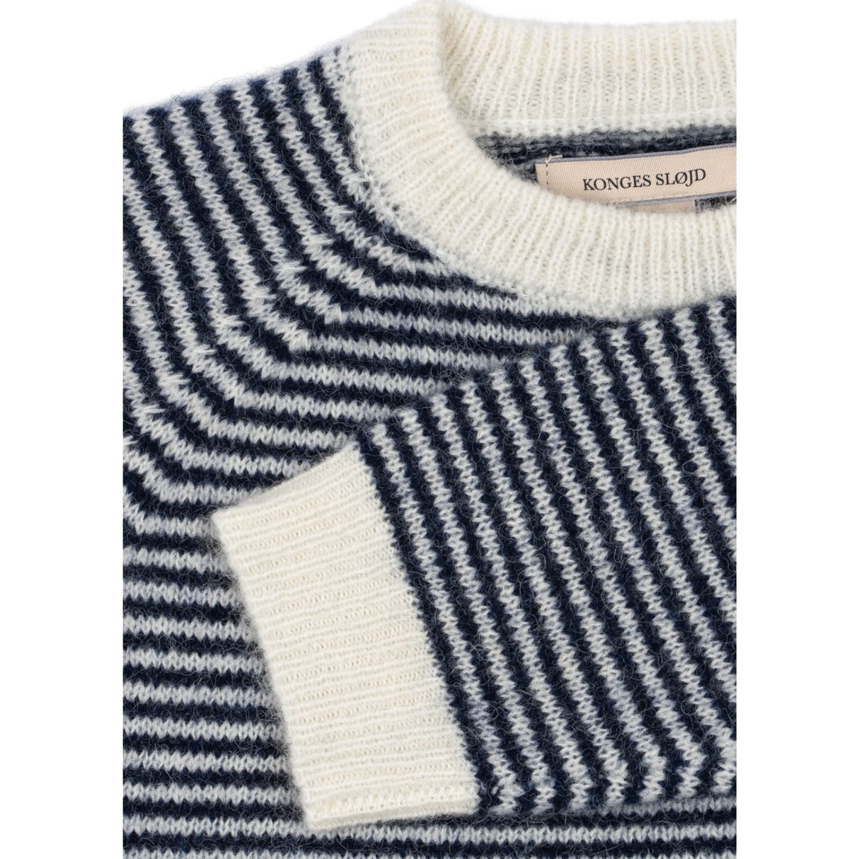 Konges Sløjd Ensign Blue/Buttercream Berle Strik Sweater