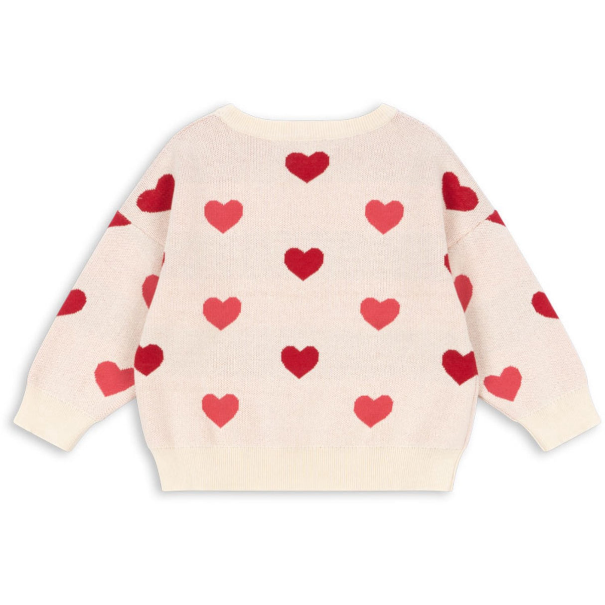 Konges Sløjd Coeur Coloré Duo Pink Lapis Strik Sweater GOTS