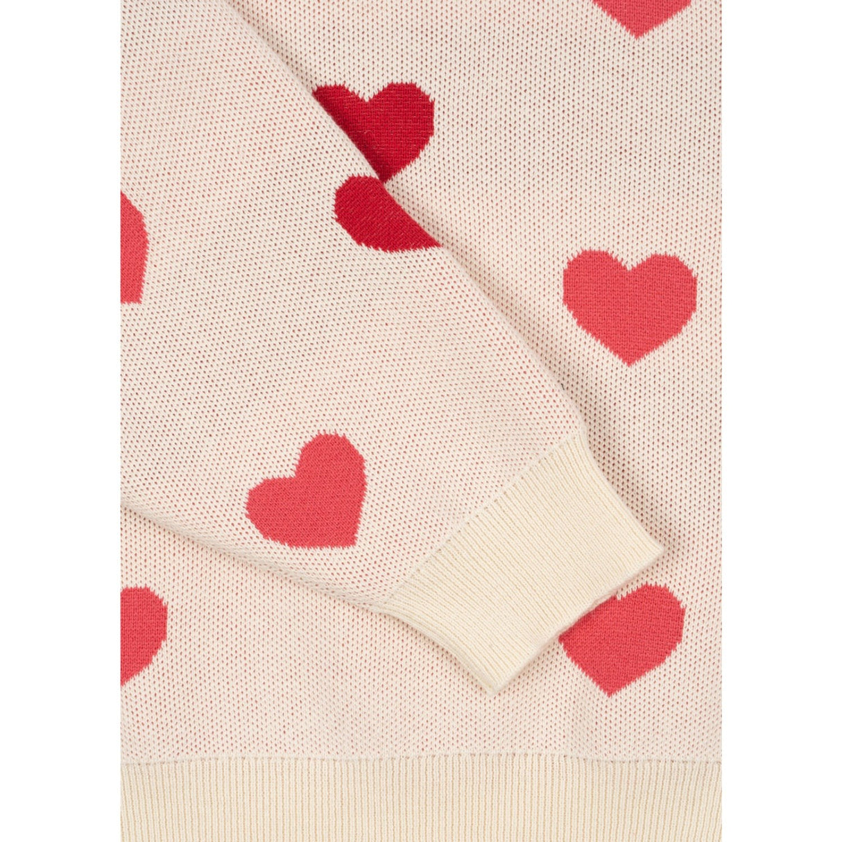Konges Sløjd Coeur Coloré Duo Pink Lapis Strik Sweater GOTS