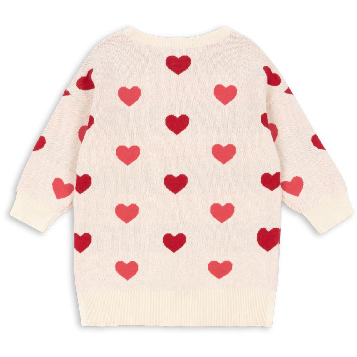 Konges Sløjd Coeur Coloré Duo Pink Lapis Strik Kjole GOTS