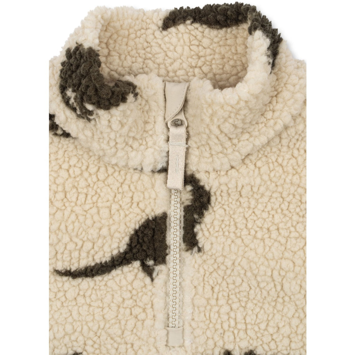 Konges Sløjd Dino Silhouette Jody Bamse Half Zip Grs