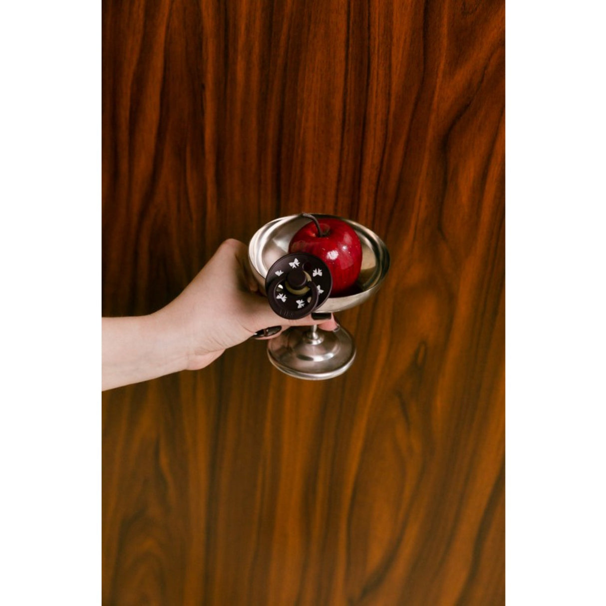 Bibs Ivory/Plum Sut Colour Holiday Sløjfe 2-Pak Latex