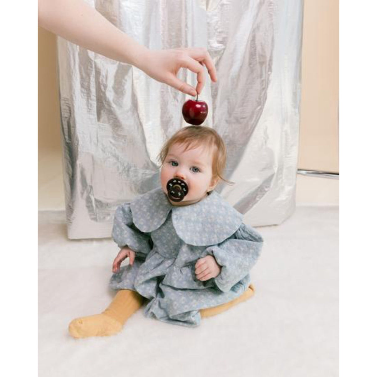 Bibs Ivory/Plum Sut Colour Holiday Sløjfe 2-Pak Latex